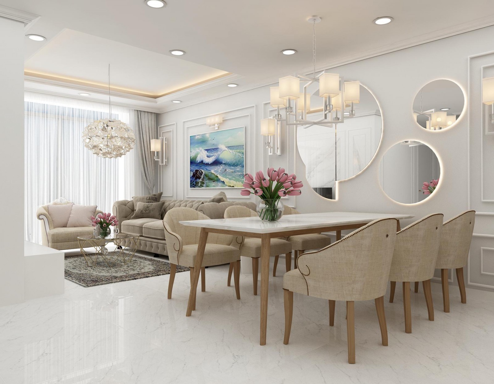 Cho thuê căn hộ Green Valley, PMH, Q7 nhà đẹp, có 3PN, 2WC giá siêu rẻ mùa dịch. LH: 0902857558 THANH PHONG.