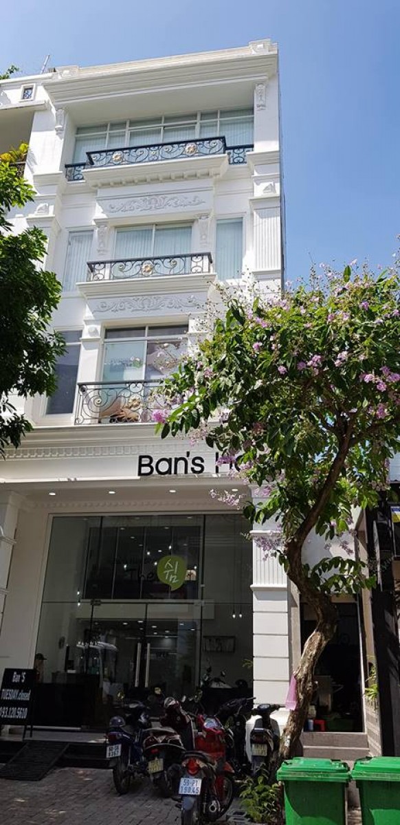 Bán nhà 3 lầu mặt tiền đường số 14m, KDC Phú Mỹ Chợ Lớn P. Phú Mỹ, DT: 5x18.5m nhà đẹp LHl 0902857558 THANH PHONG.
