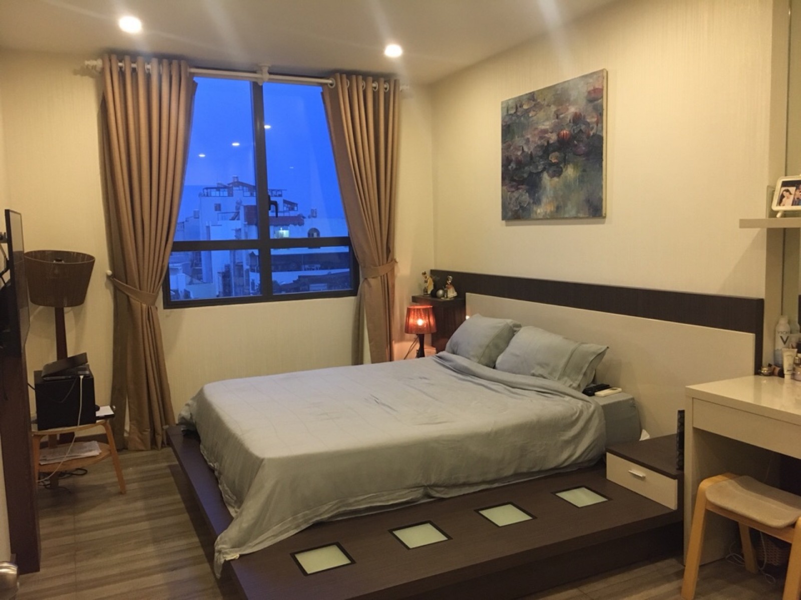 Cho thuê chung cư Cảnh Viên 3, PMH, 120m2, 3PN nhà đẹp view công viên yên tĩnh ,giá 17 triệu/tháng