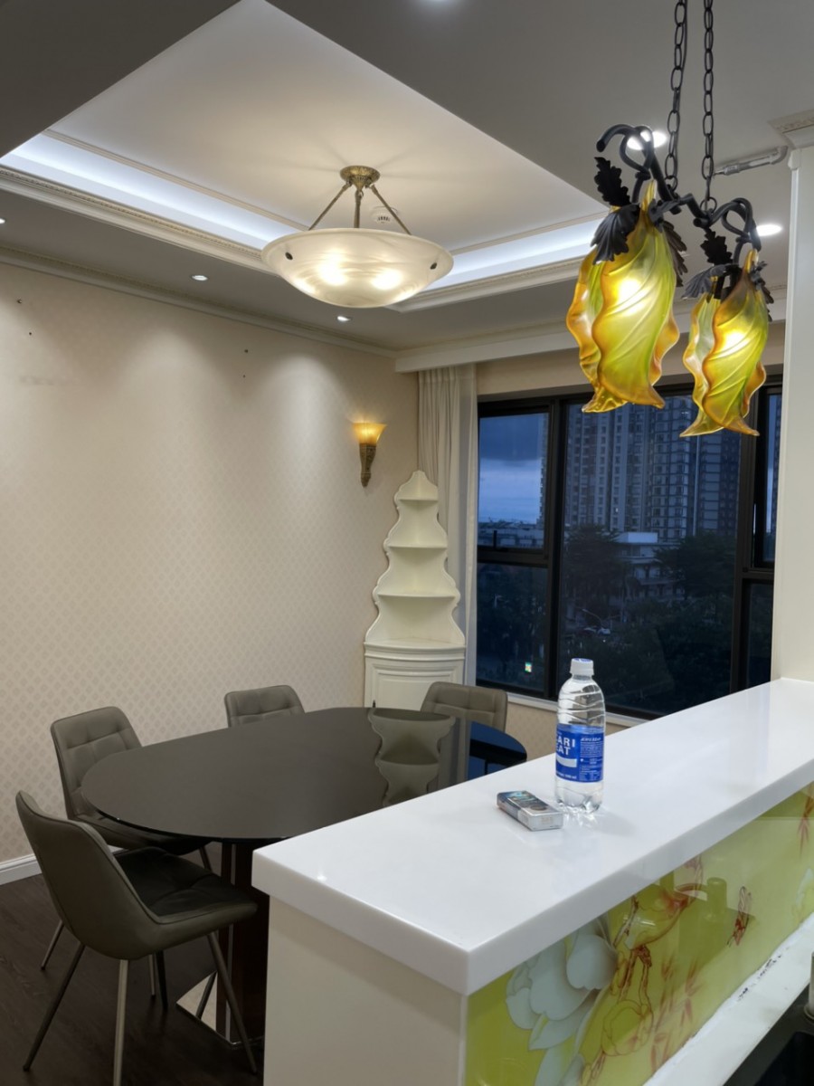 Cho thuê căn hộ 2 căn thông nhau Hưng Phúc 176m2, 4PN, full nội thất - 10199