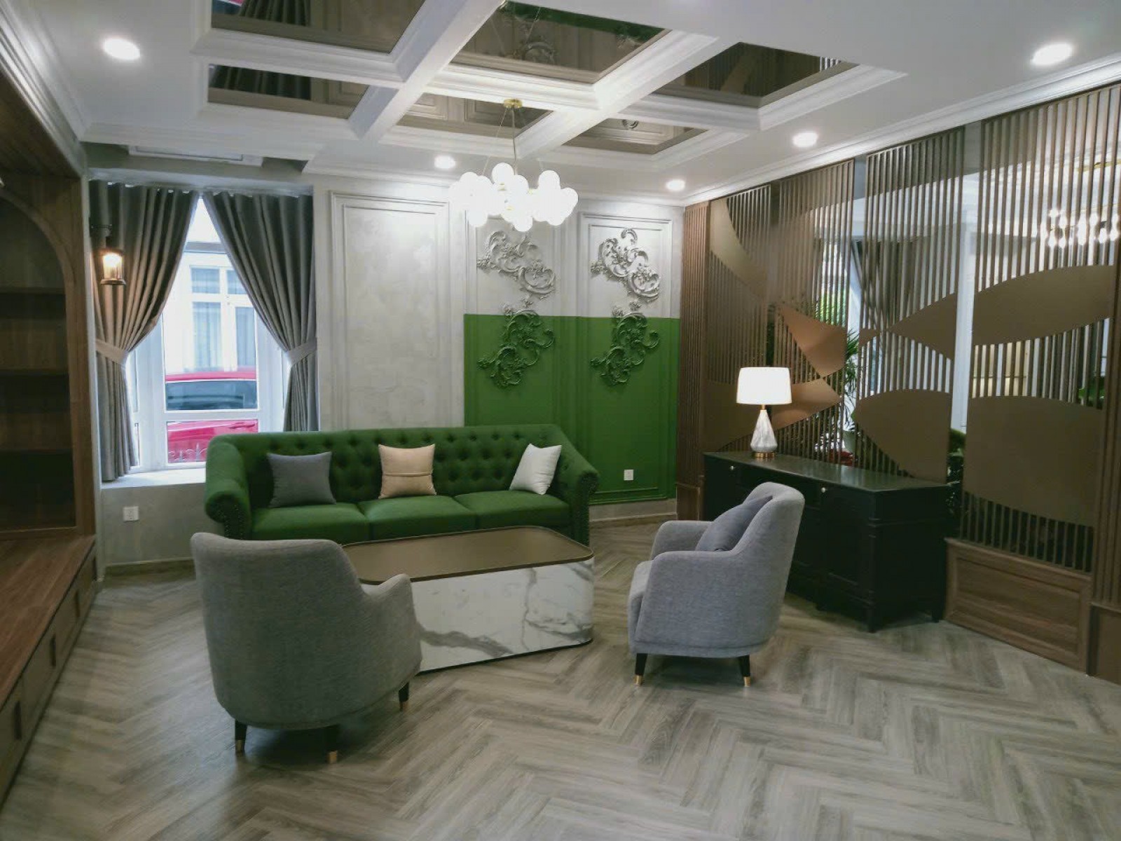 CHO THUÊ BIỆT THỰ VIP KHU PHỐ GIA ,PMH,Q7,H - 10385