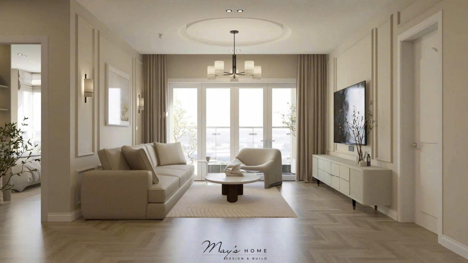 Bán căn hộ Riverside Residence 133m2, 3PN, căn góc đẹp view nhìn sông