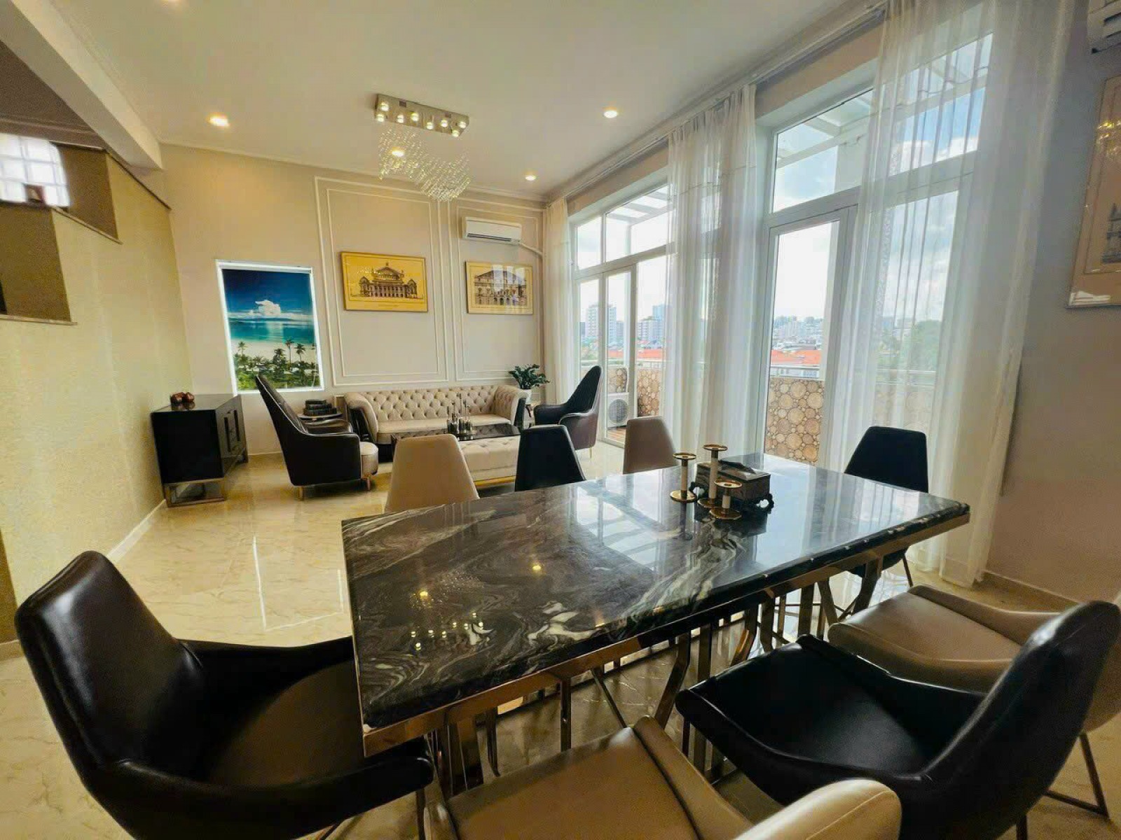 Bán gấp căn hộ Mỹ Tú Cảnh Quan 296m2, 4PN nhà đẹp view Biệt thự Phú mỹ hưng, Quận 7