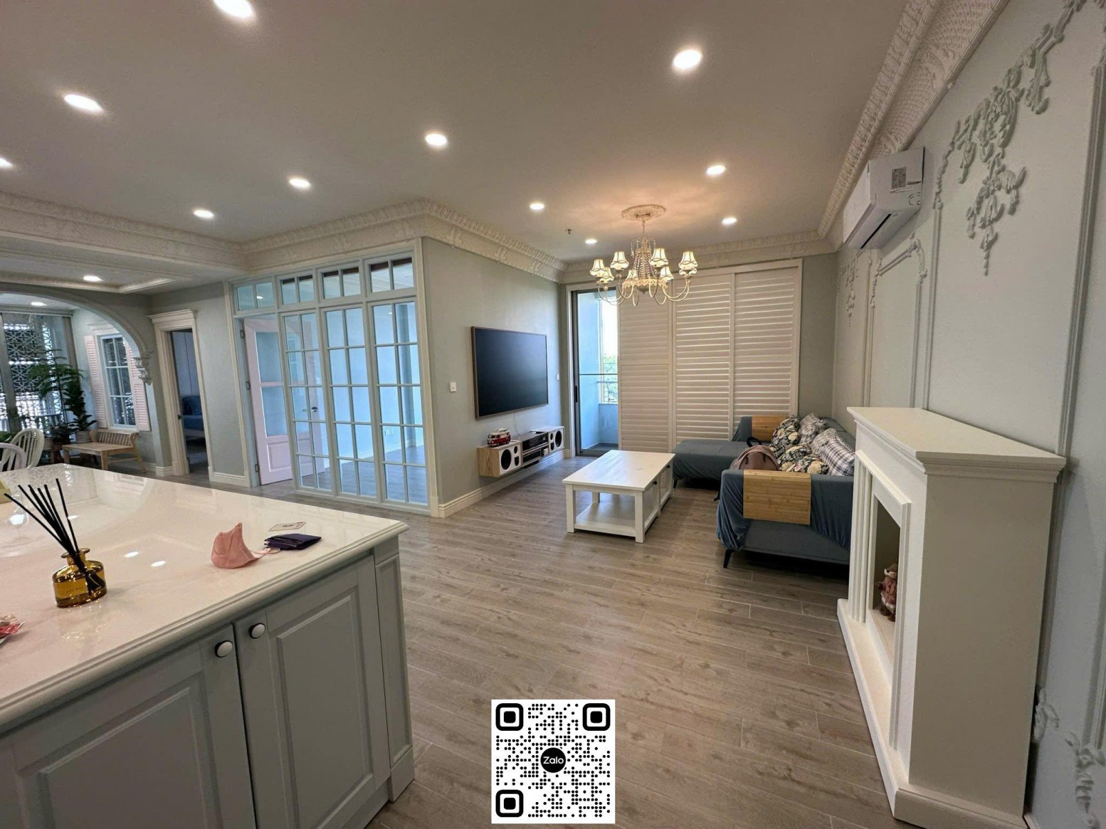 Midtown Apartment in 7 Dist For rent, Luxury full furniture, 3 Brs For rent - 13746