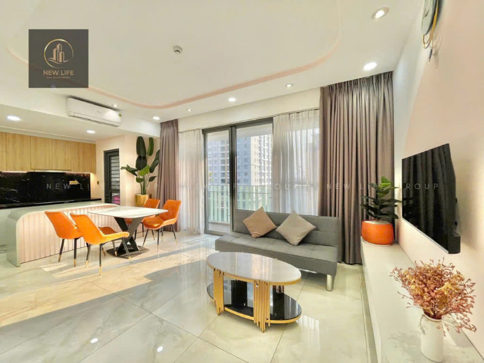 The Ascentia in Nguyen Luong Bang Street For Rent, 84m2, 2 view, Nice house - 13772