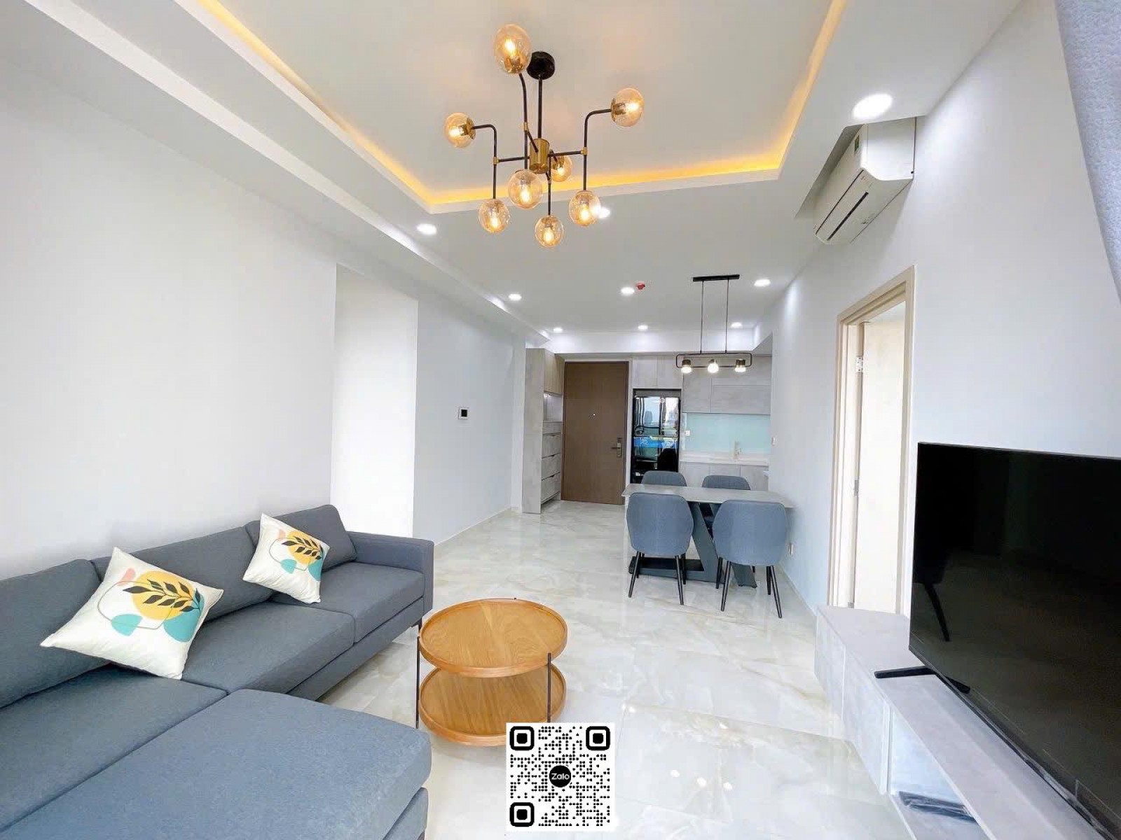 The Ascentia in Nguyen Luong Bang Street For Rent, 68m2, Nice house and high floor