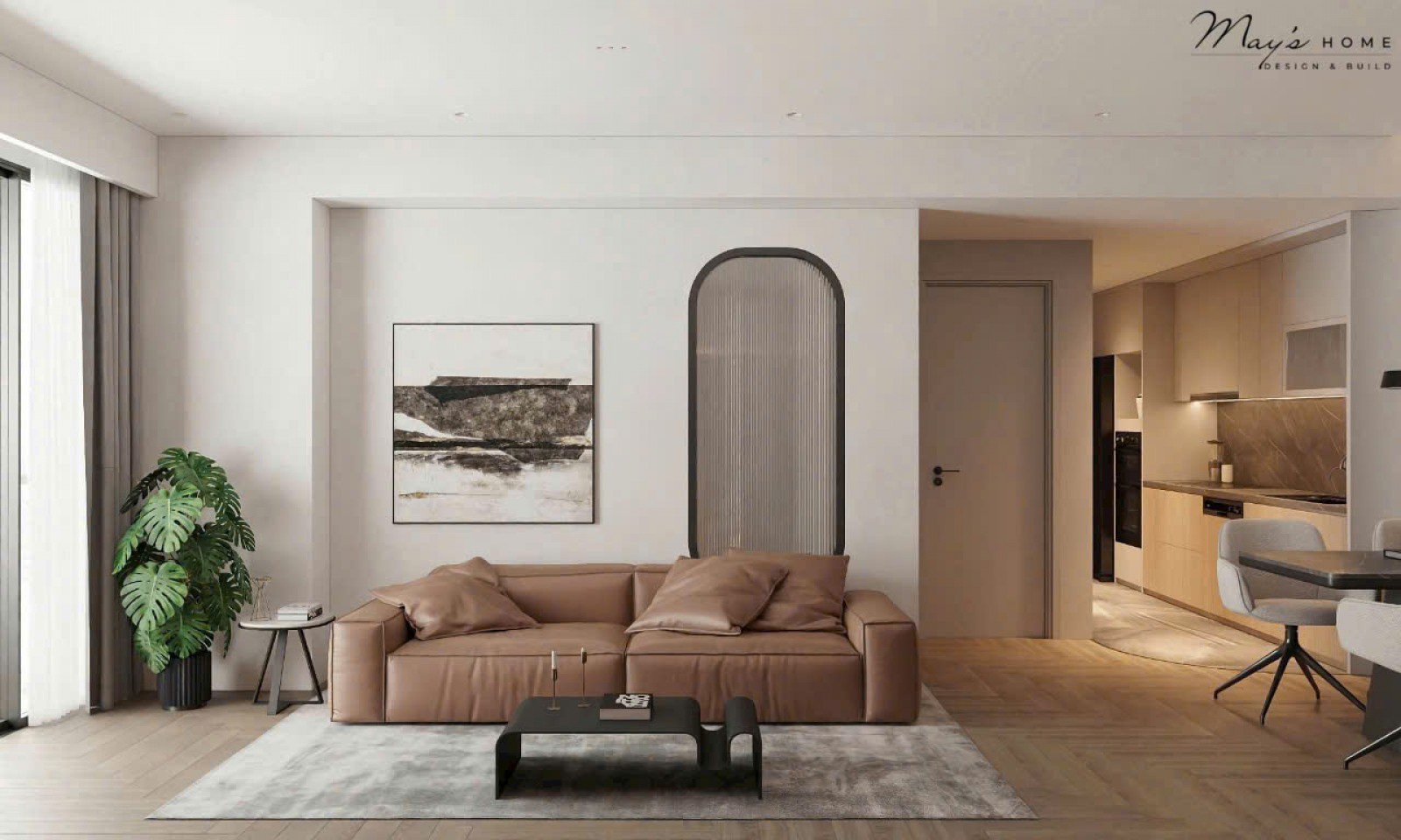 Cho Thuê CH Hưng Phúc 1, 80m2+17m2 Sân Vườn, Nhà Mới 100%, 2PN. Lh: 0916529786